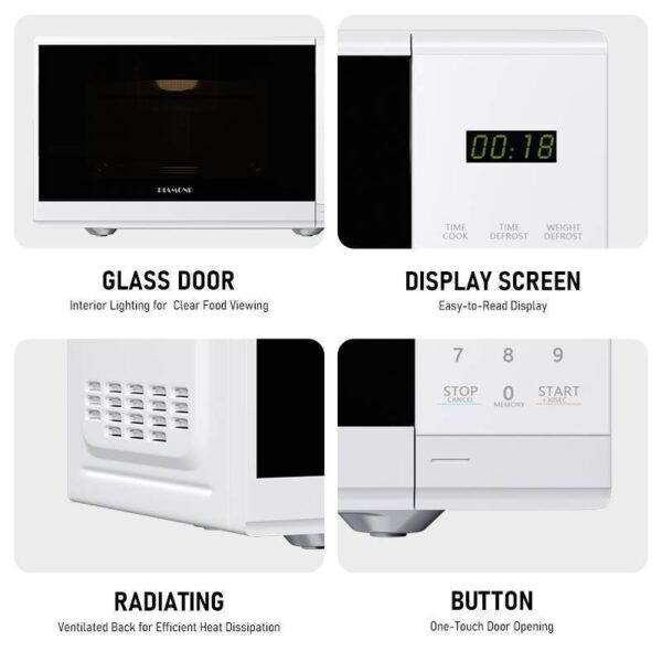 DB-MW02 Diamond 20L Electronic Microwave Oven - Image 7