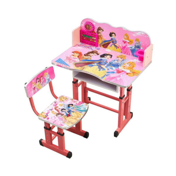 Kiddies study desk and chair - Princesses