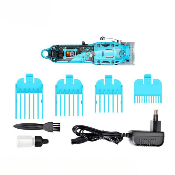 Hoco. Transparent Wireless Hair Clipper - DAR10 - Image 2