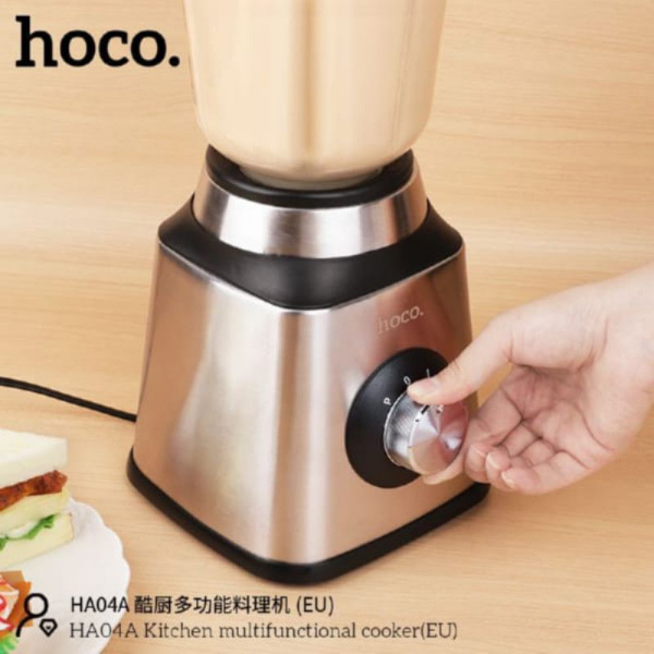 Multiple Speeds Jug Blender-1.5 L Glass-Hoco-HA04A - Image 5