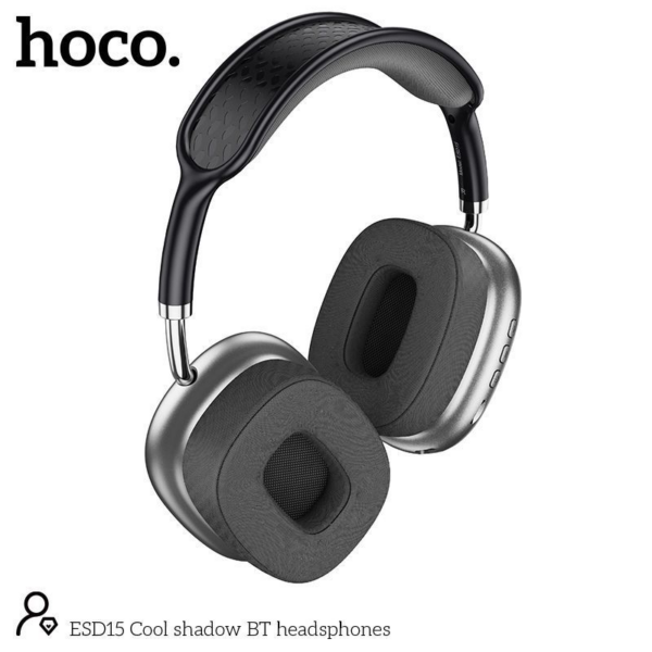 ESD15 Wireless Bluetooth Headphones with AUX Port, Mic and microSD Support - Image 3